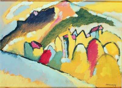 Studie im Herbst Nr. 1, 1910 von Wassily Kandinsky